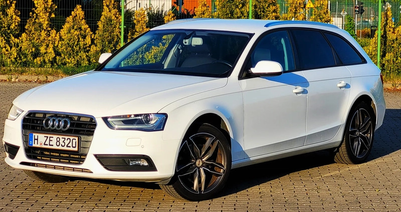 Audi A4 cena 44900 przebieg: 230422, rok produkcji 2014 z Czarne małe 232